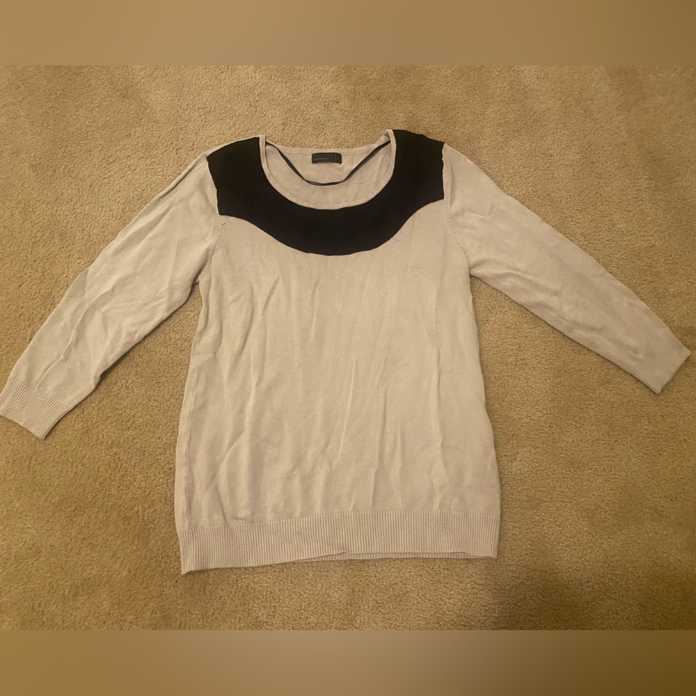 Vero Moda ASOS Gray & Black top Sz L